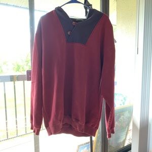 Vintage Lands’ End pullover hoodie